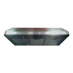 Verona 36 inch Low Profile Under Cabinet Range Hood with 600 CFM, Aluminum Mesh Filters and LED Lighting in Stainless Steel - VEHOOD3610