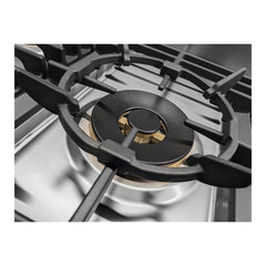 Verona 48 inch Ultima Collection Gas Range with 6 Brass Burners, 5.2 cu. ft. Oven Total Capacity, LP Conversion Kit, Analog Temperature Indicator - VUFSGG486DSS