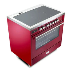Verona 36" Ultima Collection Freestanding Induction Range with 5 Elements, 5 cu. ft. Oven Capacity - VUFSIE365