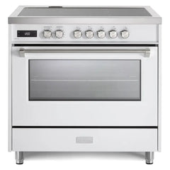 Verona 36" Ultima Collection Freestanding Induction Range with 5 Elements, 5 cu. ft. Oven Capacity - VUFSIE365