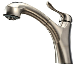 Whitehaus Jem Collection Single Hole/Single Lever Handle Faucet with a Pull Out Spray Head - WH2070952
