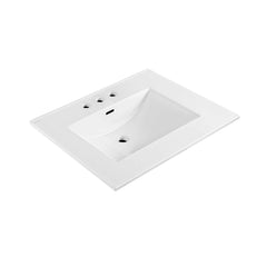 Whitehaus Countertop Vanity Sink - 25 inch Widespread