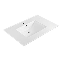Whitehaus Countertop Vanity Sink - 31 inch Single Hole