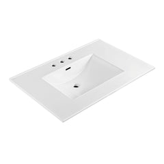 Whitehaus Countertop Vanity Sink - 31 inch Widespread