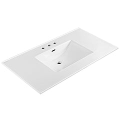 Whitehaus Countertop Vanity Sink - 43 inch Widespread