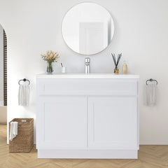 Vanity Art 39-Inch 2-Doors Bath Vanity Cabinet Only - VA4039