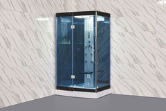 Mesa 47" Rectangular Free Standing Walk-In Steam Shower - WS-300