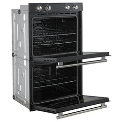 Forno Vomero 30-Inch Double Wall Oven – 10 cu. ft. Total Capacity – 7100W Convection – Mechanical Controls – Manual Steam Clean