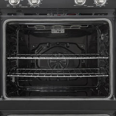 Forno Vomero 30-Inch Double Wall Oven – 10 cu. ft. Total Capacity – 7100W Convection – Mechanical Controls – Manual Steam Clean