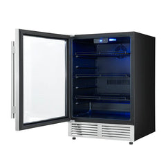 Forno Frescolino 24-Inch Beverage Cooler – 188 Can Capacity – Built-In or Freestanding - FWCDR6665-24