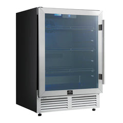 Forno Frescolino 24-Inch Beverage Cooler – 188 Can Capacity – Built-In or Freestanding - FWCDR6665-24