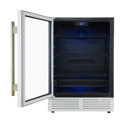Forno Frescolino 24-Inch Beverage Cooler – 188 Can Capacity – Built-In or Freestanding - FWCDR6665-24