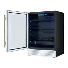 Forno Frescolino 24-Inch Beverage Cooler – 188 Can Capacity – Built-In or Freestanding - FWCDR6665-24