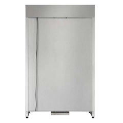 FORNO Abruzzo 48-Inch Dual Zone Wine Cellar, 102 Bottles, 24 cu. ft., Clear Acrylic Holders & Stainless Trim Shelves - FWCDR6611-48S