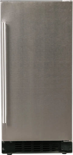 Azure 15-Inch Compact Refrigerator, 3 cu. ft. Capacity, Field Reversible Door, Auto Defrost, Blue LED Lighting, ADA Compliant  - A115RO
