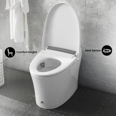 Swiss Madison Hugo Intelligent Tankless Elongated Toilet, Touchless Vortex™ Dual-Flush 1.1/1.6 gpf - SM-ST040