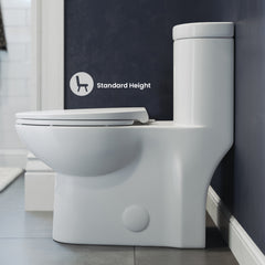 Swiss Madison Sublime One-Piece Elongated Toilet Side Flush 1.28 gpf - SM-1T206 - The Home Selection