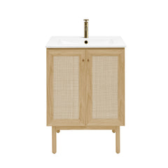 Swiss Madison Classé 24" Bathroom Vanity - SM-BV662 - Natural Oak