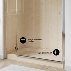 Swiss Madison Voltaire 60 x 36 Single-Threshold, Shower Base - SM-SB5 - The Home Selection