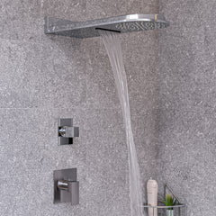 Alfi Modern Square Pressure Balanced Shower Mixer - AB6701