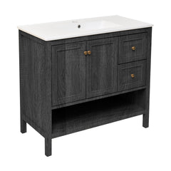 Swiss Madison Chateau 36" Freestanding Bathroom Vanity with Sink Top - SM-BV241 - The Home Selection