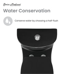 Swiss Madison Sublime One-Piece Elongated Toilet Dual-Flush 1.1/1.6 gpf - SM-1T205 - The Home Selection