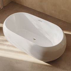 Swiss Madison Plaisir 63" Freestanding Bathtub - SM-FB577 - The Home Selection
