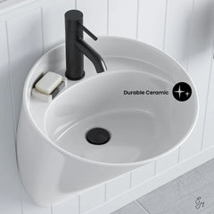 Swiss Madison Calice 18" Wall-Mount Bathroom Sink - SM-WS300