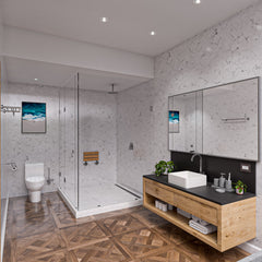 Alfi Shower Valve Mixer with Square Lever Handle - AB5501