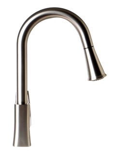 Alfi Square Gooseneck Pull Down Kitchen Faucet - ABKF3889