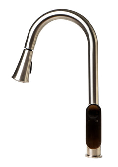 Alfi Gooseneck Pull Down Kitchen Faucet - ABKF3480