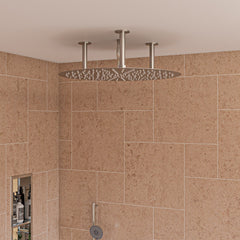 ALFI 24" Round Ultra Thin Rain Shower Head Stainless Steel - RAIN24R - The Home Selection