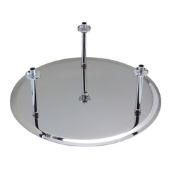 ALFI 24" Round Ultra Thin Rain Shower Head Stainless Steel - RAIN24R - The Home Selection