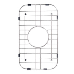 ALFI brand White Small 13" x 19" Rectangle Fireclay Undermount or Drop In Prep Sink w Grid included - ABF1319UD - The Home Selection