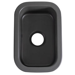 Alfi Grey Matte Small 13"x19" Rectangle Fireclay Undermount or Drop In Prep Sink w Grid included - ABF1319UD-GM - The Home Selection