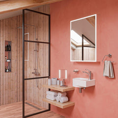 ALFI Square Style Thermostatic Exposed Shower Set - AB2862 - The Home Selection