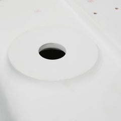 ALFI White Resin 59" Solid Surface Square Drop In Bathtub - AB9933S - The Home Selection