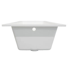 ALFI White Resin 59" Solid Surface Square Drop In Bathtub - AB9933S - The Home Selection