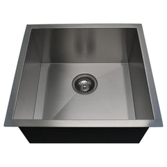 Alpha 19″ Handmade Undermount Sink - HD1918 - The Home Selection
