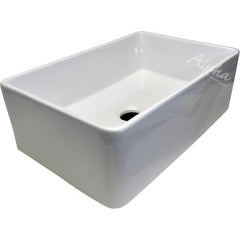 Alpha Fireclay Smooth-Front Apron/Farmhouse Sink - AW - The Home Selection