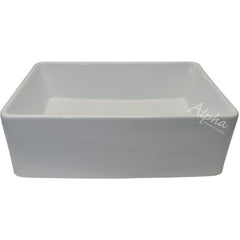 Alpha Fireclay Smooth-Front Apron/Farmhouse Sink - AW - The Home Selection