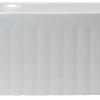 Alpha Porcelain Slated-Front Apron/Farmhouse Sink - AW3 - The Home Selection