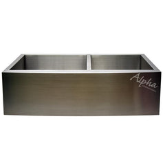 Alpha Single Bowl Handmade Apron/Farmhouse Zero-Radius Sink - AP3 - The Home Selection