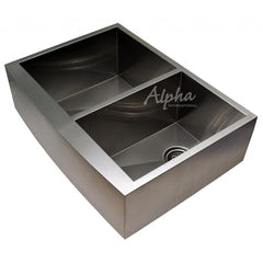 Alpha Single Bowl Handmade Apron/Farmhouse Zero-Radius Sink - AP3 - The Home Selection