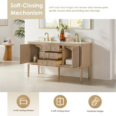 Altair Blaise Single/Double Vanity with Top - 5930 - The Home Selection