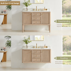 Altair Blaise Single/Double Vanity with Top - 5930 - The Home Selection