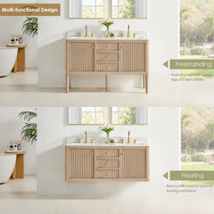 Altair Blaise Single/Double Vanity with Top - 5930 - The Home Selection