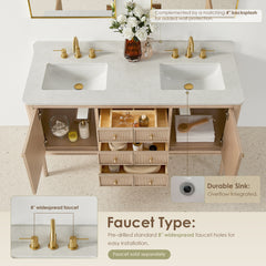 Altair Blaise Single/Double Vanity with Top - 5930 - The Home Selection