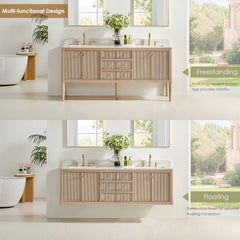 Altair Blaise Single/Double Vanity with Top - 5930 - The Home Selection