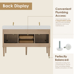 Altair Blaise Single/Double Vanity with Top - 5930 - The Home Selection